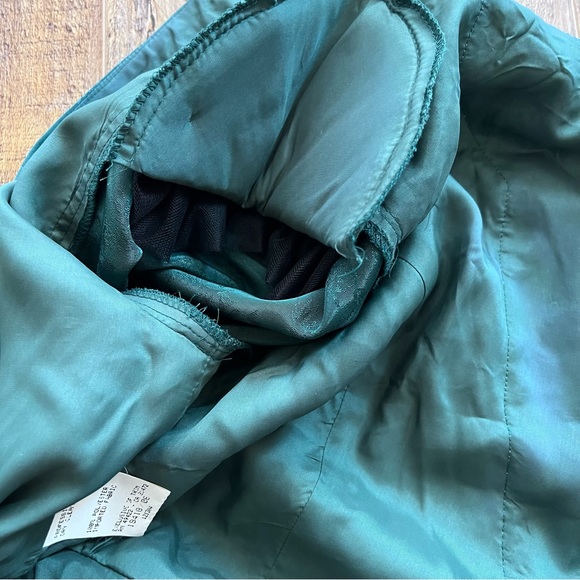 VINTAGE 80s Scott McClintock emerald holiday DRESS - Picture 7 of 12